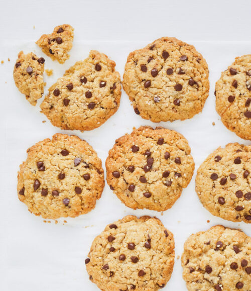 Cookies pépites de chocolat et sésame