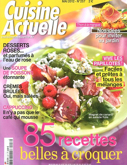 Cuisine actuelle n°257 – Mai 2012