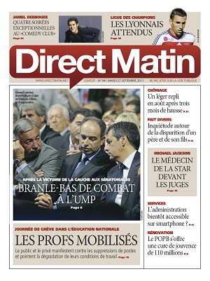 Direct Matin n°941 – 27 sept 2011