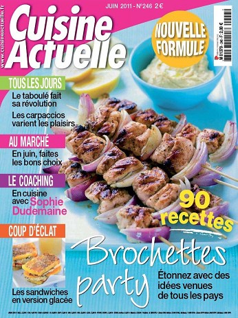 Cuisine Actuelle n°246 – Juin 2011