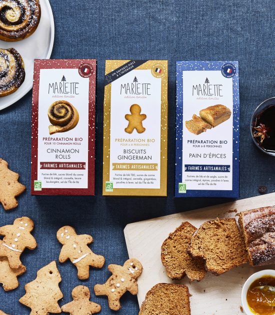 Préparation pour pains et gâteaux aux ingrédients bio, vente en ligne