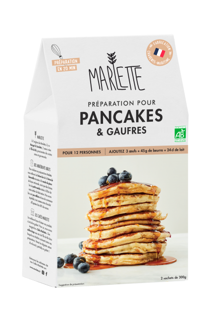 Pancakes & Gaufres - grand format - 2 sachets !
