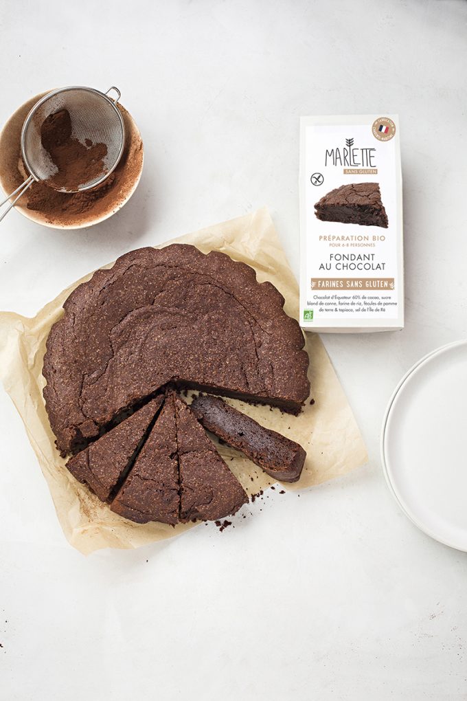 Fondant au chocolat sans gluten