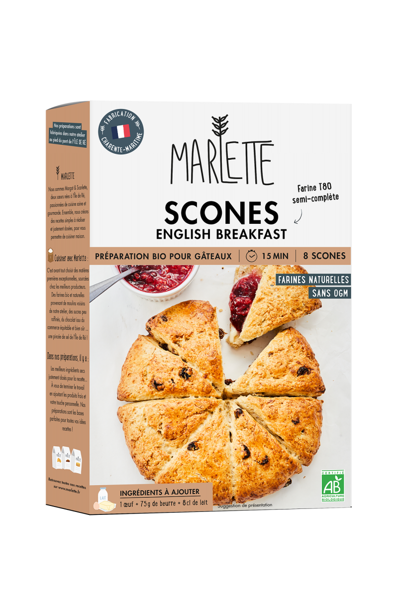 Coffret cadeau « Scones maison »