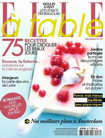 Elle à table n°76 – Mai 2011