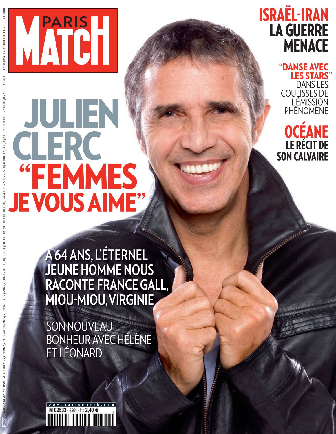 Paris Match n°3261 – Novembre 2011